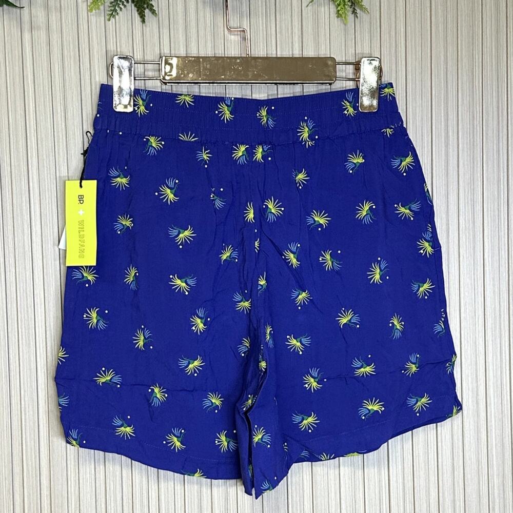 BP. x Wildfang Women’s Shorts Purple & Green – Size XS